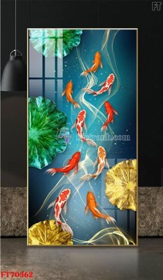 File tranh Tranh treo hiện đại pha lê gương FT70362 (ảnh gốc) sắc nét hoàn hảo
