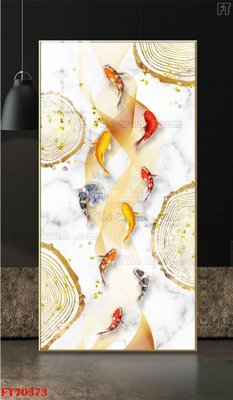 File in ấn Tranh treo hiện đại pha lê gương FT70373 (bản gốc) chất lượng cao