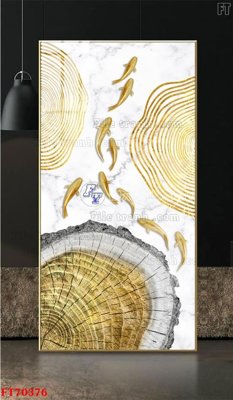 Cung cấp file tranh gốc Tranh treo hiện đại pha lê gương FT70376 độc quyền