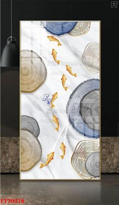 Cung cấp file tranh gốc Tranh treo hiện đại pha lê gương FT70378 độc quyền