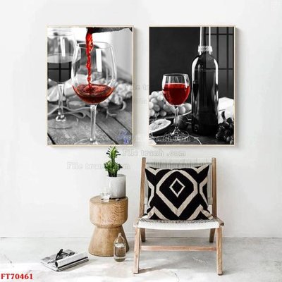 File gốc Tranh treo hiện đại pha lê gương FT70461 (thiết kế) cho in ấn