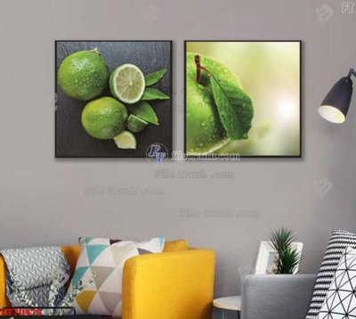 File tranh gốc Tranh treo hiện đại pha lê gương FT70475 chủ đề hiện đại