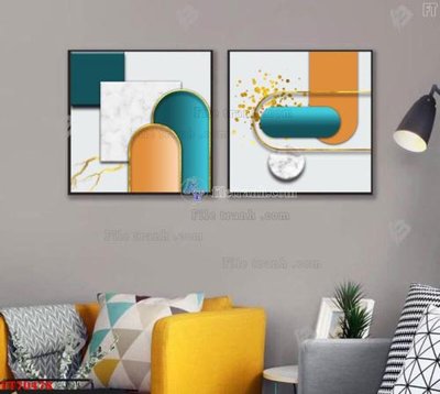 Tải về file gốc Tranh treo hiện đại pha lê gương FT70478 (chuẩn in ấn)