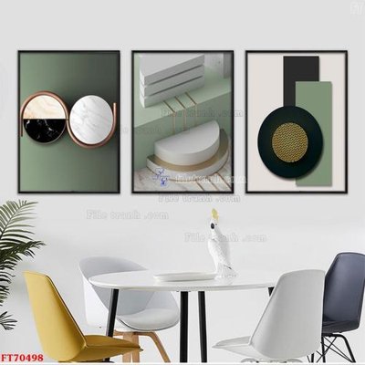 File in ấn chuyên nghiệp Tranh treo hiện đại pha lê gương FT70498 (file gốc)