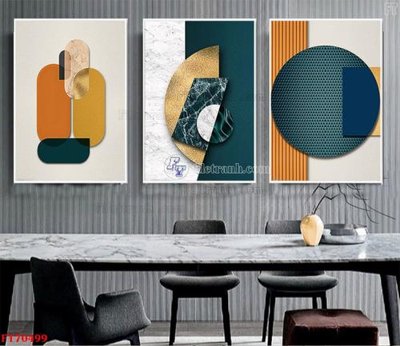 File gốc Tranh treo hiện đại pha lê gương FT70499 (trang trí) cho phòng khách