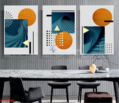 File tranh Tranh treo hiện đại pha lê gương FT70508 (gốc) in film