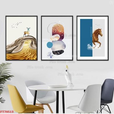 Download file Tranh treo hiện đại pha lê gương FT70513 (chuẩn in) chất lượng cao