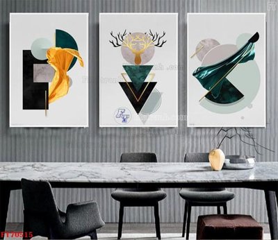 Download file Tranh treo hiện đại pha lê gương FT70515 (gốc) cho xưởng in