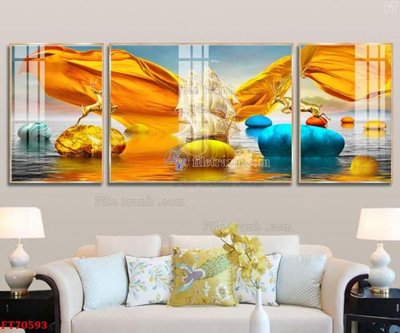 Tải file tranh Tranh treo hiện đại pha lê gương FT70593 (gốc) tại Filetranh.com