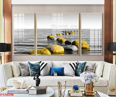 Tải file Tranh treo hiện đại pha lê gương FT70596 (gốc) làm file tranh quảng cáo