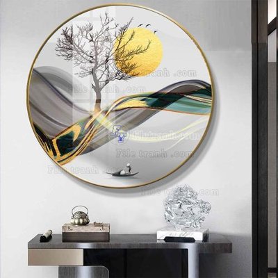 File ảnh File tranh hiện đại pha lê gương FT706 (gốc) in Hiflex