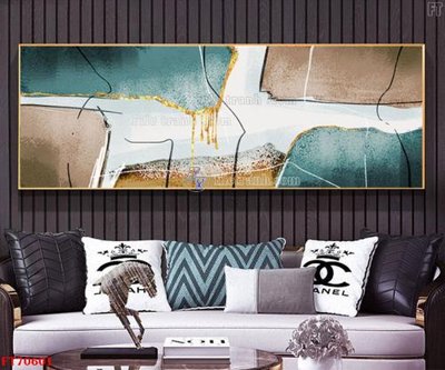 File in trần Tranh treo hiện đại pha lê gương FT70601 (file gốc) phong thủy