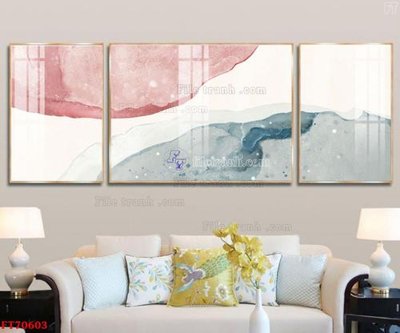 File PSD Tranh treo hiện đại pha lê gương FT70603 (bản gốc) chất lượng nhất