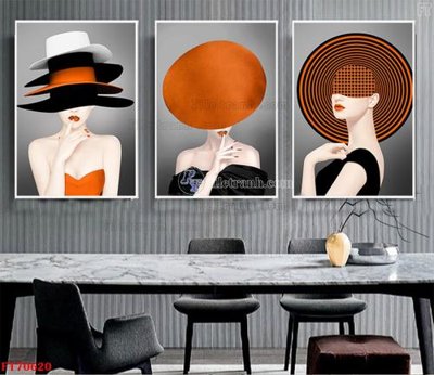 File gốc Tranh treo hiện đại pha lê gương FT70620 (AI/EPS) cho in ấn