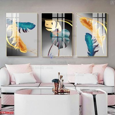 File tranh in mica Tranh treo hiện đại pha lê gương FT70622 (độ phân giải cao)