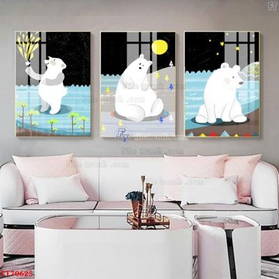 Tải file Tranh treo hiện đại pha lê gương FT70625 (gốc) làm tranh trang trí