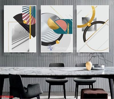 Tải file gốc Tranh treo hiện đại pha lê gương FT70626 (in bạt) quảng cáo