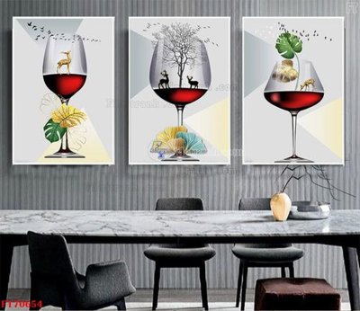 File gốc Tranh treo hiện đại pha lê gương FT70654 (PNG) trong suốt (transparent)