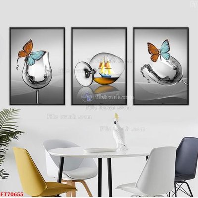 Tải file Tranh treo hiện đại pha lê gương FT70655 (gốc) chủ đề tôn giáo