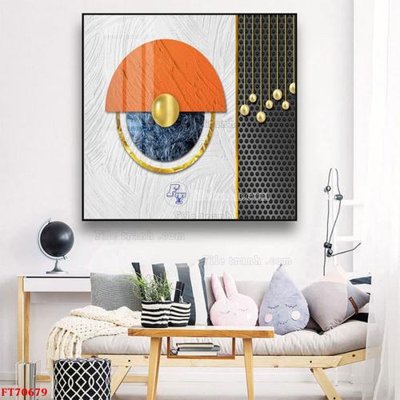 File tranh gốc Tranh treo hiện đại pha lê gương FT70679 (bản đẹp) độc quyền