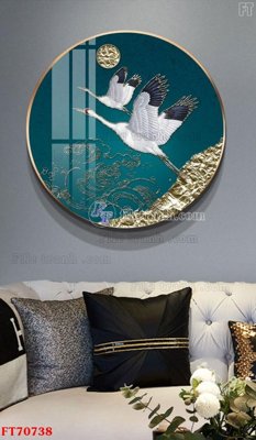 File gốc Tranh treo hiện đại pha lê gương FT70738 (trang trí) cho phòng khách