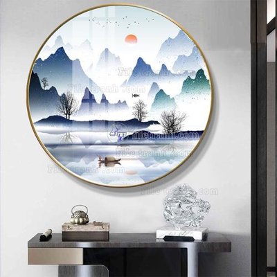 File PSD in ấn File tranh hiện đại pha lê gương FT709 (chất lượng cao)