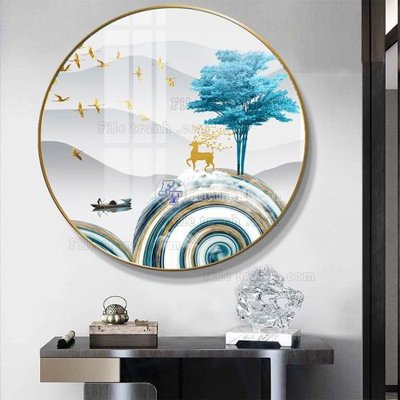 File gốc in tráng gương File tranh hiện đại pha lê gương FT714 chi tiết