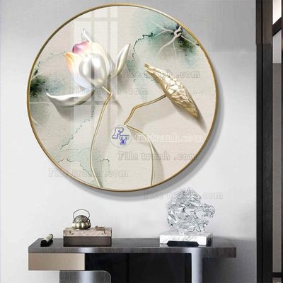 File gốc File tranh hiện đại pha lê gương FT739 (PSD/TIFF) độ phân giải cao