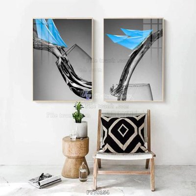 Tải file Tranh treo pha lê gương FT78154 (PSD) cho in ấn quảng cáo