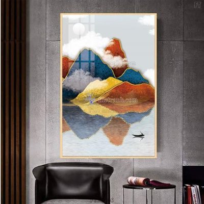 Tải file gốc Tranh treo pha lê gương FT78246 dùng cho in ấn