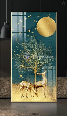 Tải file gốc Tranh treo pha lê gương FT78273 (bản PSD) đầy đủ layer