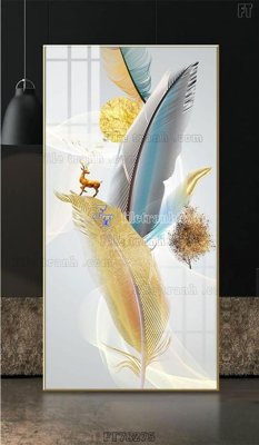 File in mica Tranh treo pha lê gương FT78275 (bản gốc) sắc sảo