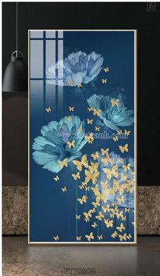 File gốc Tranh treo pha lê gương FT78284 (in mica) trang trí