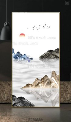 File gốc in ấn Tranh treo pha lê gương FT78332 độ phân giải cao