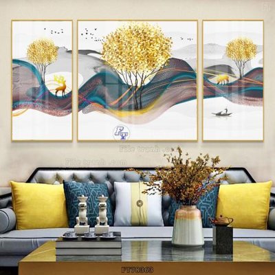 File gốc Tranh treo pha lê gương FT78363 (ảnh chi tiết) để in ấn