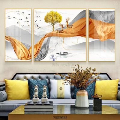 Tải về file gốc Tranh treo pha lê gương FT78366 (dùng cho in quảng cáo)