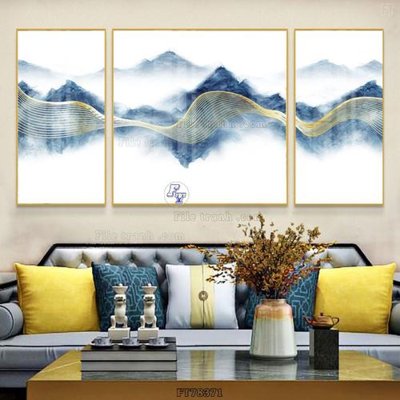 File tranh gốc Tranh treo pha lê gương FT78371 (bản quyền) file PSD