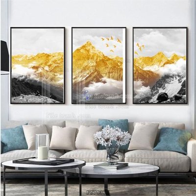 Download file gốc Tranh treo pha lê gương FT78376 (in mica) 3D