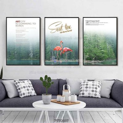 File gốc Tranh treo pha lê gương FT78407 (in tráng gương) hiện đại