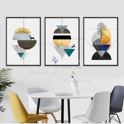 Download file gốc Tranh treo pha lê gương FT78454 (in mica) trang trí