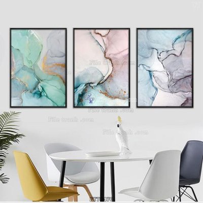 Download file gốc Tranh treo pha lê gương FT78470 (in lụa) hoa lá