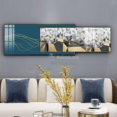 Tải file tranh gốc Tranh treo pha lê gương FT78503 chất lượng cao