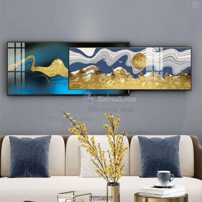 File tranh Tranh treo pha lê gương FT78507 (gốc) in trên kính