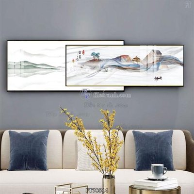 Download file Tranh treo pha lê gương FT78514 (gốc) cho xưởng in