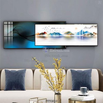 Tải file tranh gốc Tranh treo pha lê gương FT78519 chất lượng cao