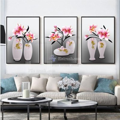 File in ấn Tranh treo pha lê gương FT78606 (bản gốc) chất lượng cao