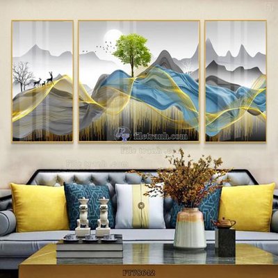 Tải về file gốc Tranh treo pha lê gương FT78642 (dùng cho in quảng cáo)