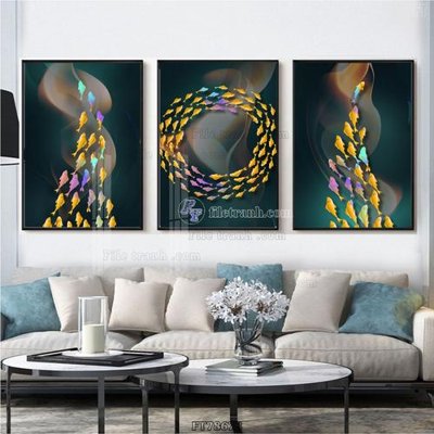 File gốc Tranh treo pha lê gương FT78678 (in lụa) tranh thuận buồm