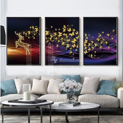 Tải file gốc Tranh treo pha lê gương FT78690 (in khổ lớn) không vỡ