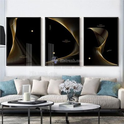 File gốc Tranh treo pha lê gương FT78695 (in mica) trang trí